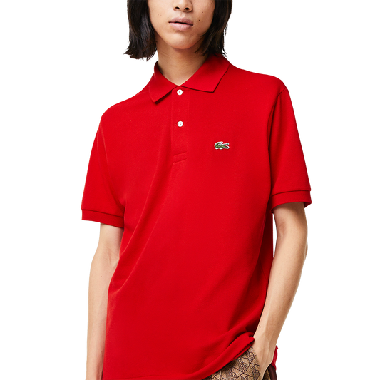 Lacoste Classic Pique Polo Shirt - Red L