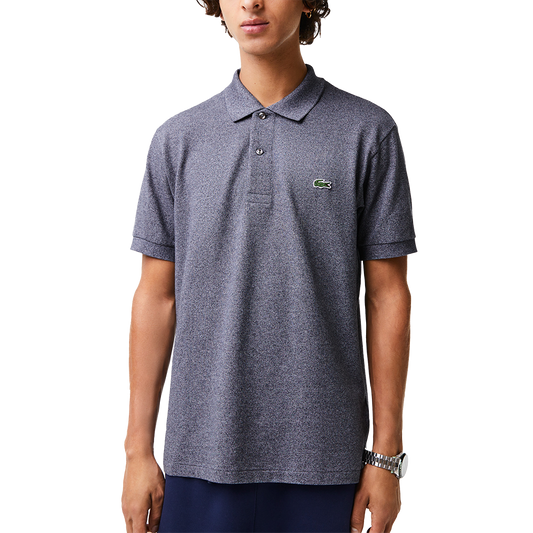 Grey lacoste discount polo shirt