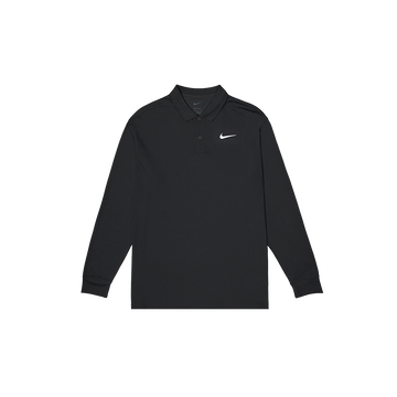 Nike Dri-FIT Victory Longsleeve Polo Black