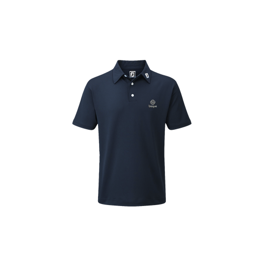 FootJoy with Bisque Stretch Pique Solid Navy