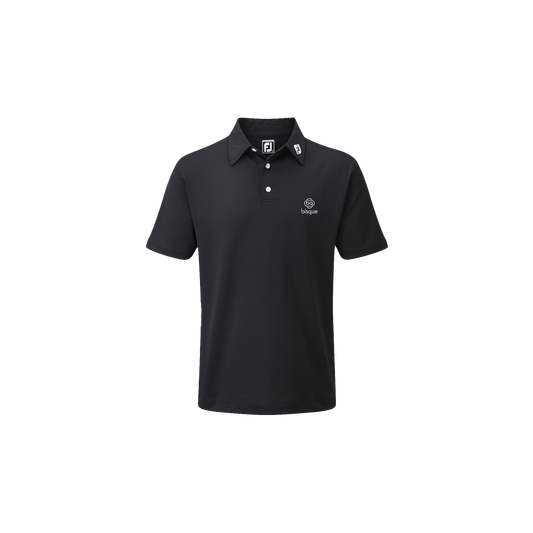 FootJoy with Bisque Stretch Pique Solid Black