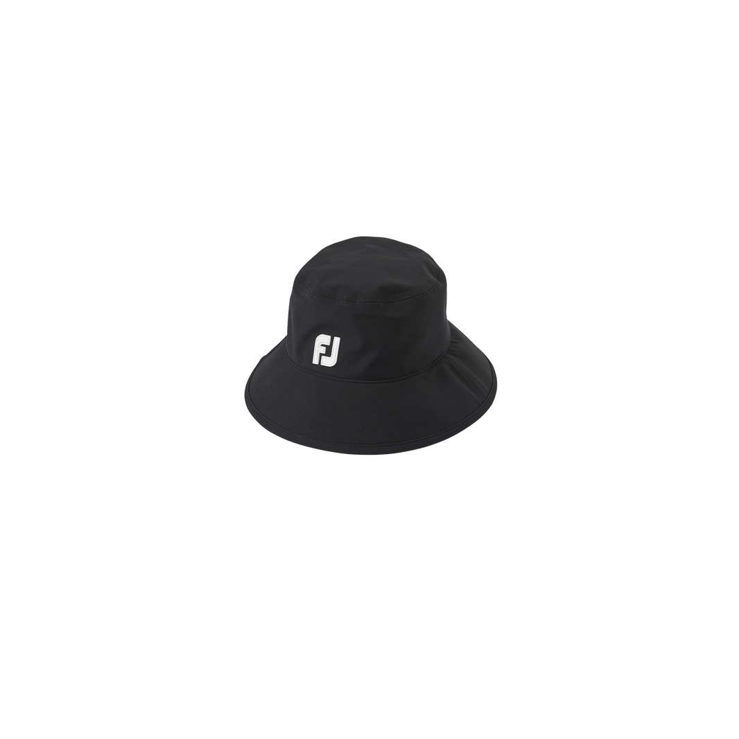 FootJoy DryJoys Tour Golf Bucket Rain Hat Black