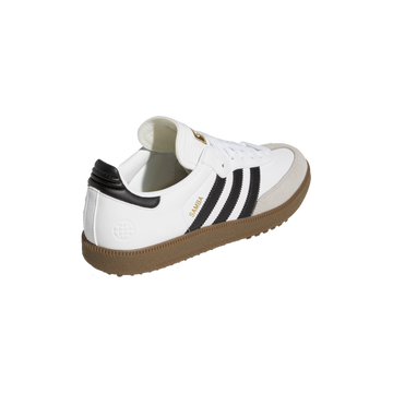 adidas Golf White/Black Samba Spikeless Shoes US 10 (UK 9) Mens adidas Golf White/Black Samba Spikeless Shoes US 10 (UK 9) Mens