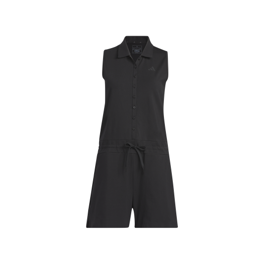 adidas Womens Knitted Romper Black