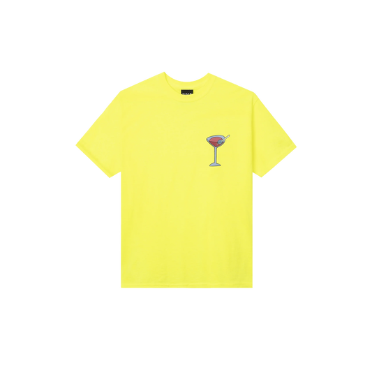Tired Dirty Martini Tee Chartreuse