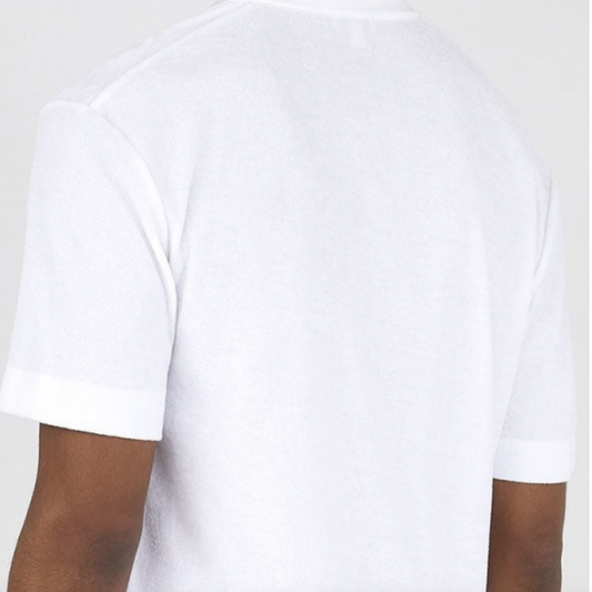 Sunspel Towelling Polo White