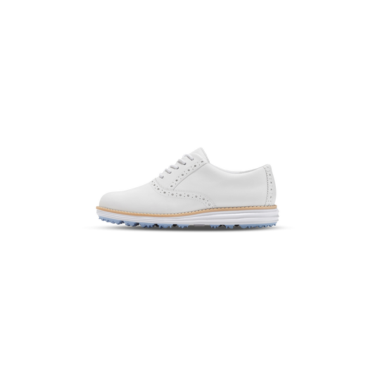 Cole Haan Womens ØriginalGrand Shortwing Golf Shoe White / Blue